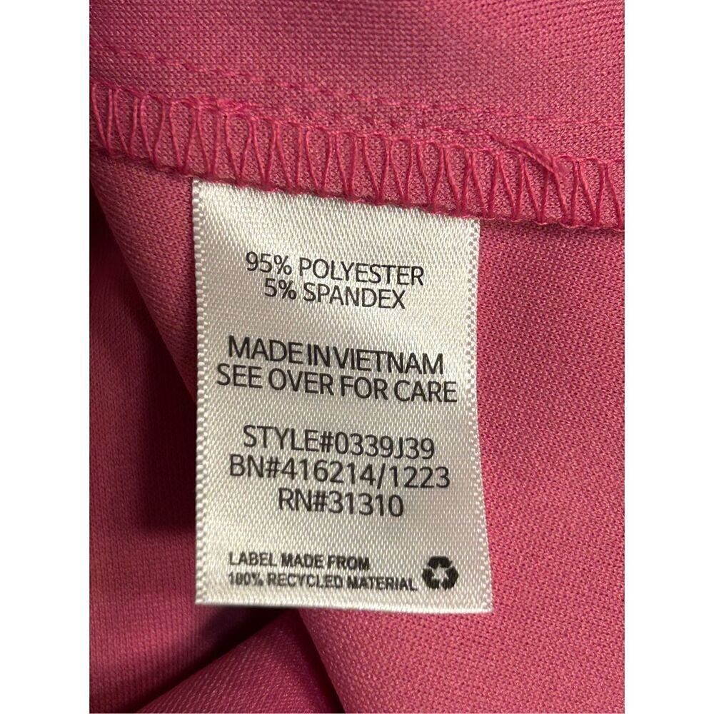 Alyx Dress short sleeve Dorito cut out fit flare fuchsia size 4 nwt (4841)￼￼ - Picture 8 of 8